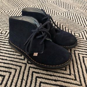 Leather Kids Oxfords Boots Shoes // Minimalist